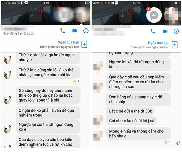 bo gan trieu mua ga khong loi thoat tren mang ba noi tro ruoc ve ga song nhan
