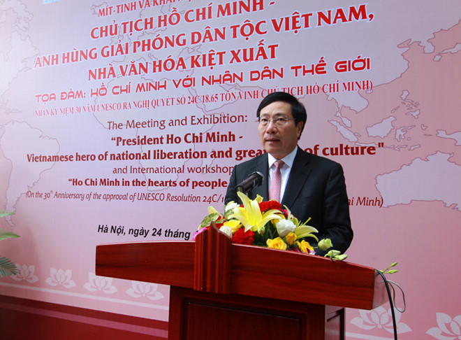 ky niem 30 nam unesco ra nghi quyet ton vinh chu tich ho chi minh