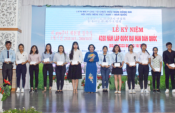 dong nai ky niem 4350 nam thanh lap dai han dan quoc