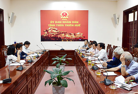 jica hop tac voi hue ve du an cai thien moi truong nuoc