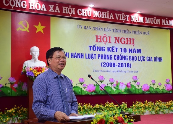 thua thien hue ket qua kha quan trong thi hanh luat phong chong bao luc gia dinh