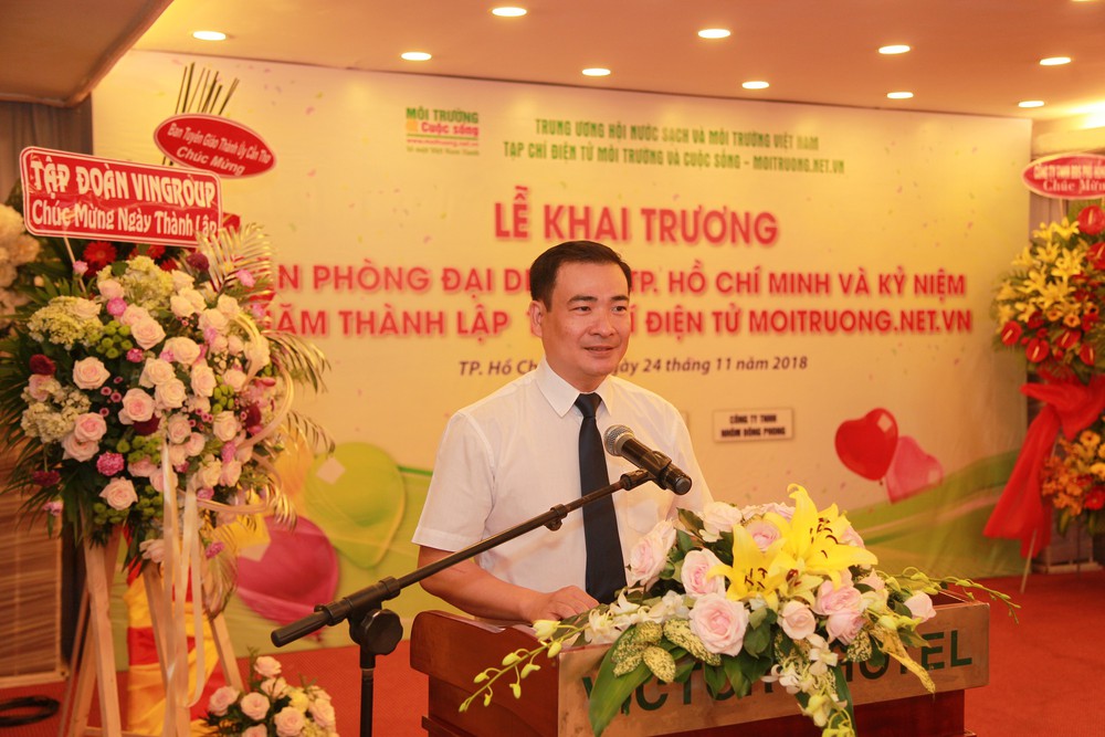 tap chi dien tu moi truong va cuoc song khai truong van phong dai dien tai tphcm va ky niem 2 nam ra mat