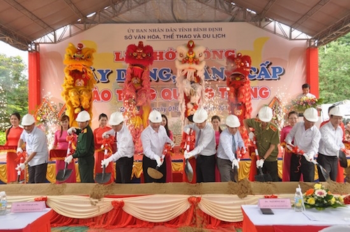 binh dinh chi 211 ty dong cho du an bao tang quang trung