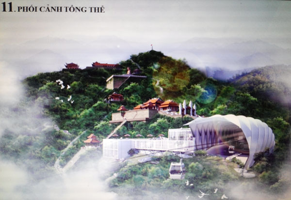 dieu chinh quy hoach quan the du lich cap treo fansipan sa pa