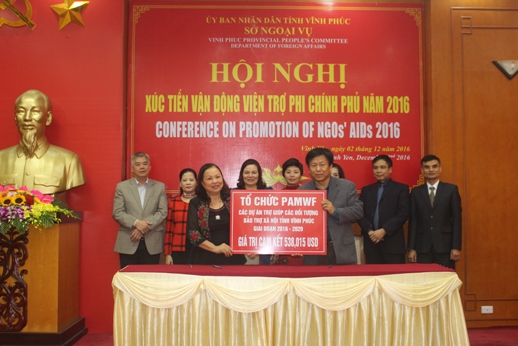 tinh vinh phuc da giai ngan gan 29 trieu usd vien tro pcpnn nam 2016