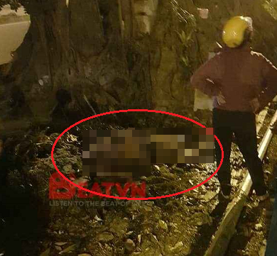 ha noi sau khi uong ruou nguoi dan ong ra goc cay da tam xang tu thieu
