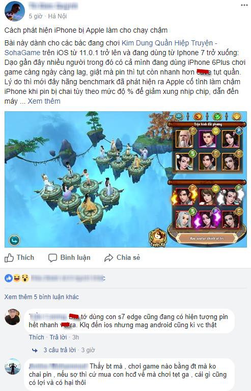 apple thua nhan co tinh lam cham iphone ipad khien choi game ngay cang lag giat