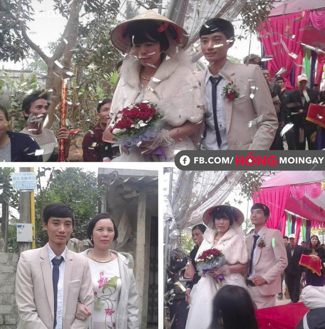 dam cuoi hanh phuc cua cap doi chong kem vo 1 giap sau hon 3 nam hen ho