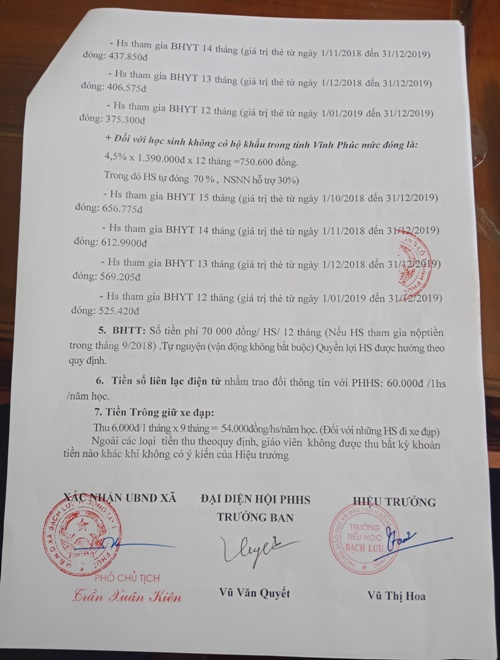 huyen song lo vinh phuc hai truong tieu hoc co bieu hien lam thu tien hoc 2 buoingay