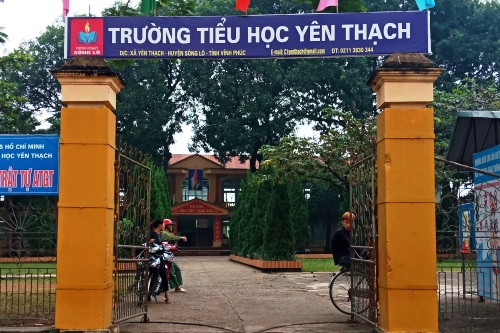 huyen song lo vinh phuc hai truong tieu hoc co bieu hien lam thu tien hoc 2 buoingay