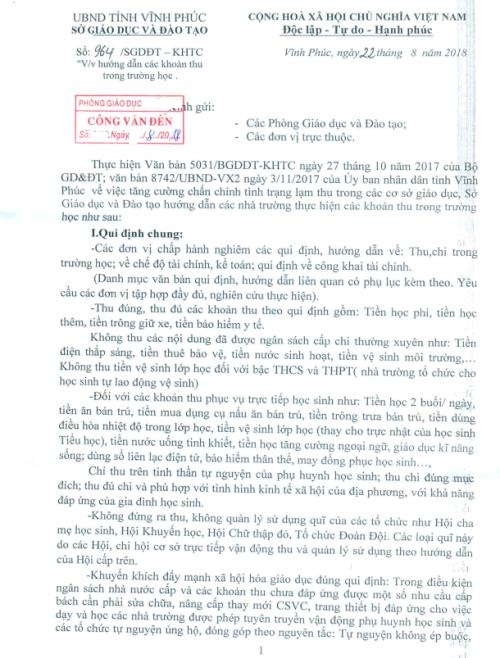 huyen song lo vinh phuc hai truong tieu hoc co bieu hien lam thu tien hoc 2 buoingay
