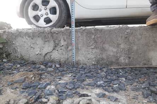 nghe an vi sao cong tri nh giao thong vua hoan thanh da xuong cap