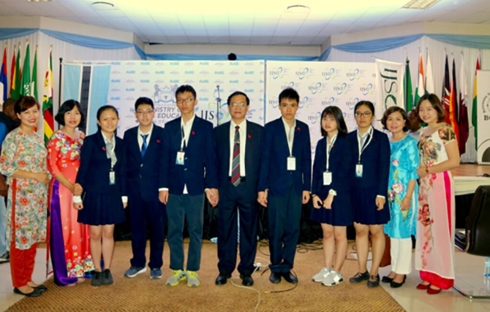 hoc sinh ha noi doat so huy chuong cao ky luc ky thi khoa hoc tre quoc te 2018