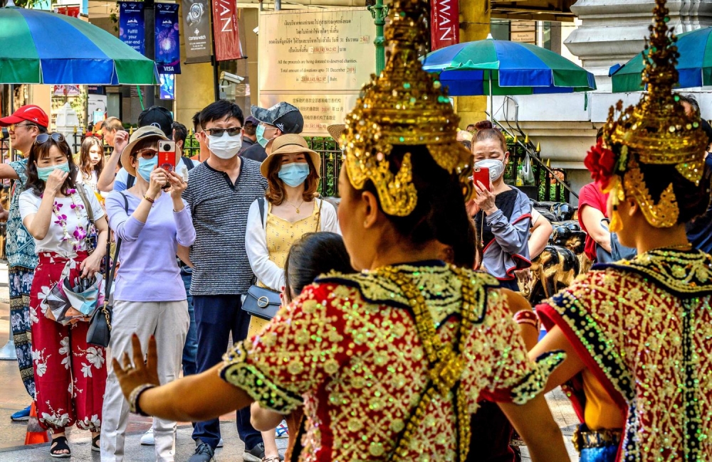 Ngành du lịch Thá Lan đã qua thời hoàng kim do tác động xấu của COVID-19. Ảnh: AP Ngành du lịch Thá Lan đã qua thời hoàng kim do tác động xấu của COVID-19. Ảnh: AP