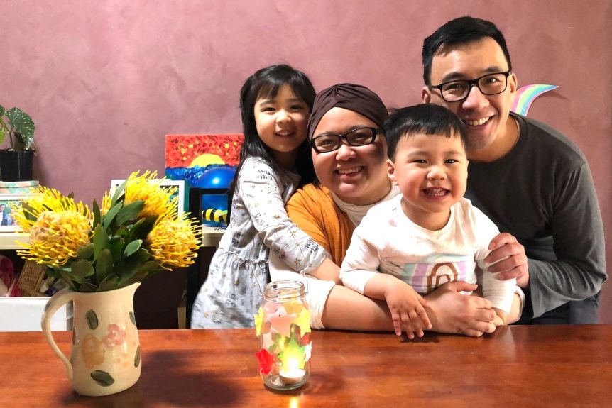 Gia đình nhỏ của cô Anh Nguyen sẽ đón Tết cùng nhau ngay tại nhà. Ảnh: Gia đình nhỏ của cô Anh Nguyen sẽ đón Tết cùng nhau ngay tại nhà. Ảnh: