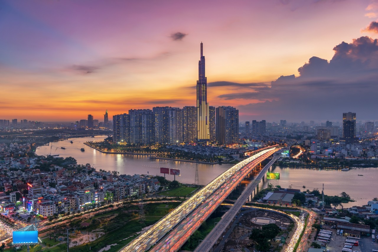 TP.HCM, trung tâm kinh tế của Việt Nam. Ảnh: Business Wire TP.HCM, trung tâm kinh tế của Việt Nam. Ảnh: Business Wire