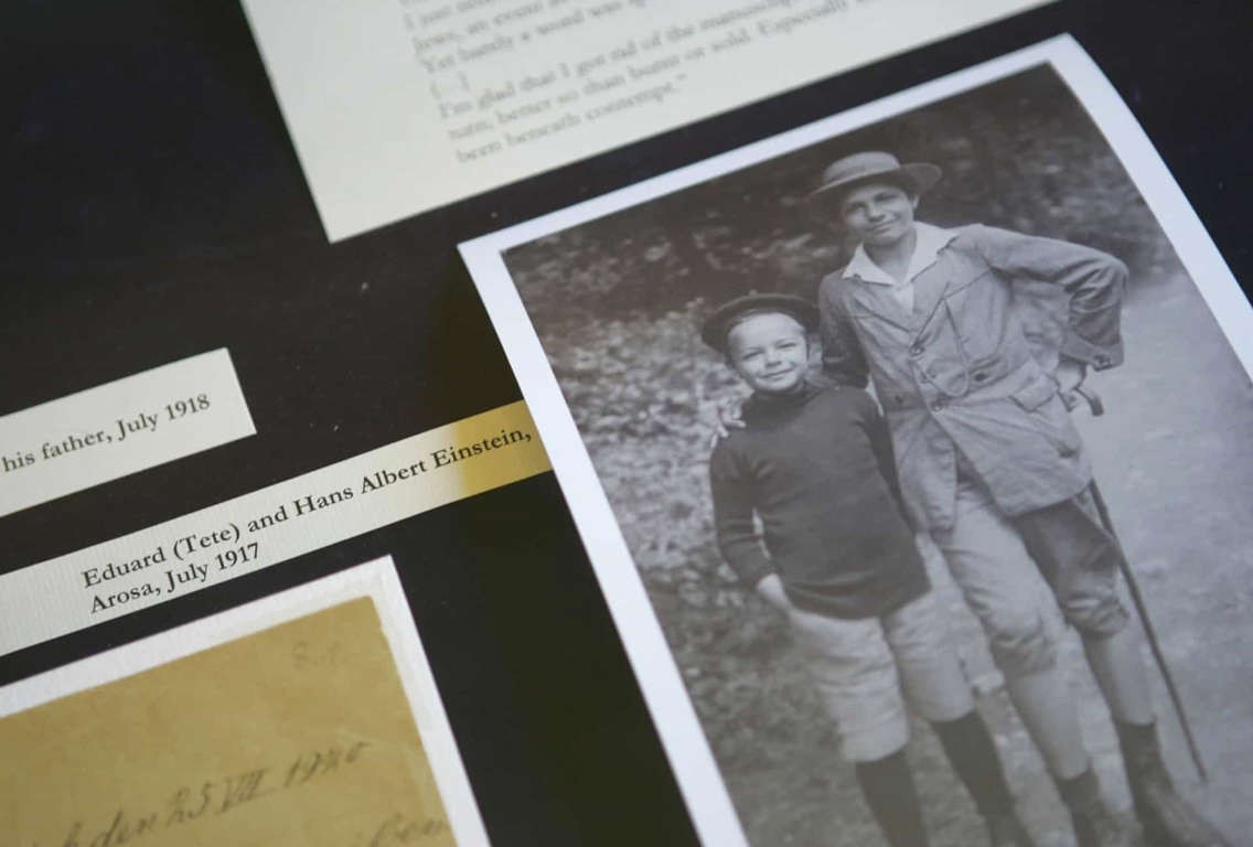 Eduard - con trai của Einstein. Ảnh: Getty Images Eduard - con trai của Einstein. Ảnh: Getty Images