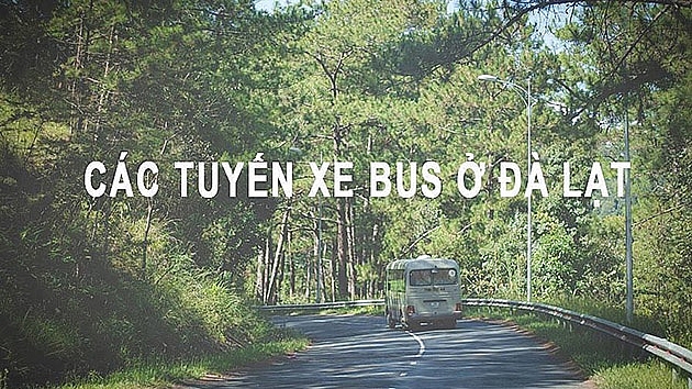 Lộ trình, lịch trình xe buýt Đà Lạt lo trinh cac tuyen xe bus o da lat nam 2019