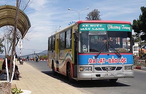 Lộ trình, lịch trình xe buýt Đà Lạt lo trinh cac tuyen xe bus o da lat nam 2019