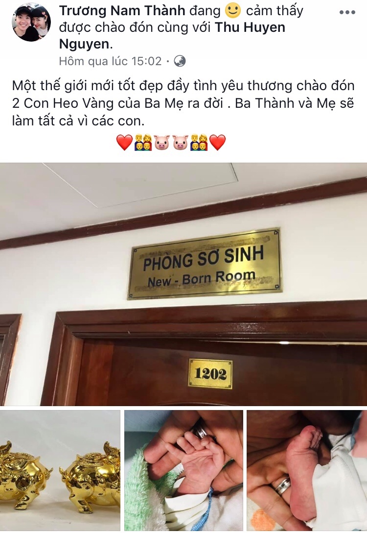Facebook sao Việt hôm nay (14/8): Bảo Thanh đăng ảnh tình tứ bên chồng; Trương Nam Thành đón cặp song sinh chào đời facebook sao viet hom nay 148 bao thanh dang anh tinh tu ben chong truong nam thanh don cap song sinh chao doi