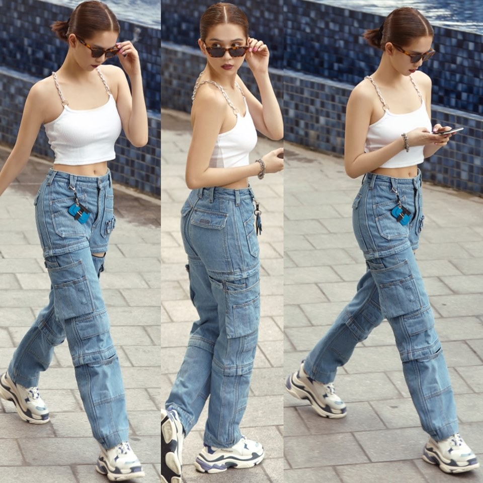 Ngọc Trinh diện đồ phong cách, Thanh Hằng bất ngờ với phong cách tomboy tin giai tri sao viet hom nay 59 het khoe anh nude ngoc trinh mac do phong cach duong pho