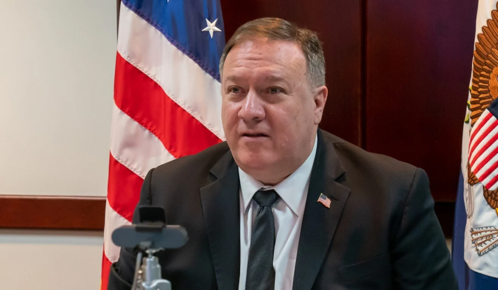 Ngoại trưởng Hoa Kỳ Mike Pompeo tham gia một cuộc họp ảo của Hội đồng Ngoại giao Liên minh Châu Âu vào thứ hai. Ảnh: Ron Przysucha / Bộ Ngoại giao Hoa Kỳ thông qua dpa 5033 d7ff6cf4 af2b 11ea a77b 87dc2115