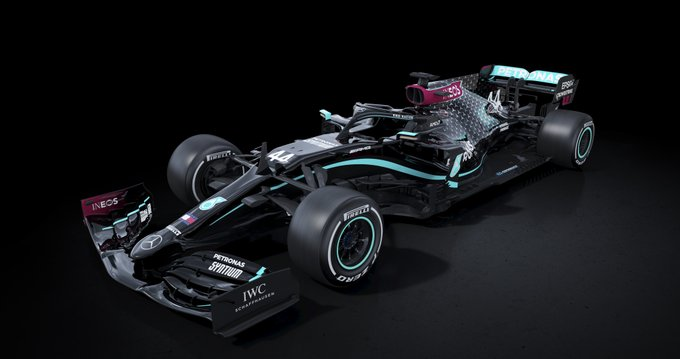 Why Mercedes F1 cars are black in 2020 Looks for Lewis Hamilton amp Valtarri Bottas explained 2236 mercedes