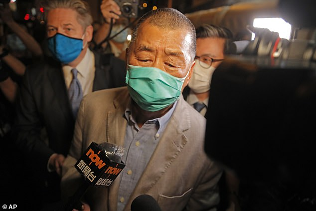 hong kong media tycoon jimmy lai released after 2 days on bail