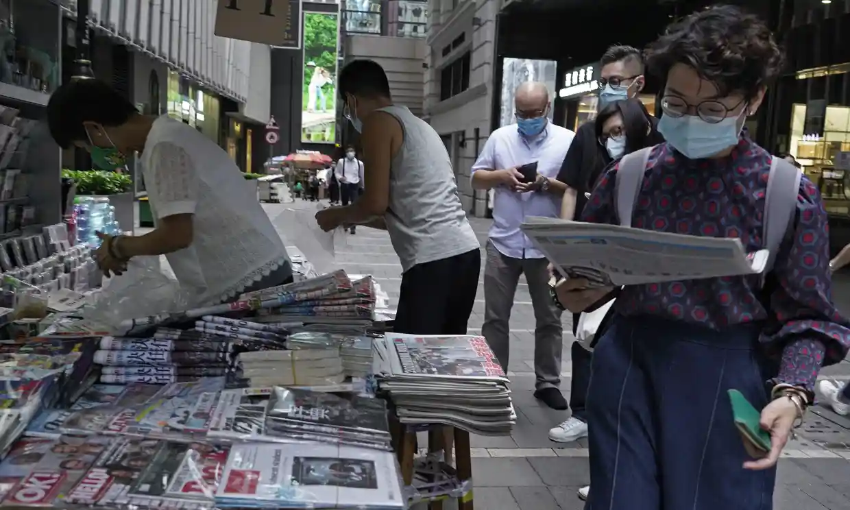 hong kong denies a foreign journalist visa amidst natinal security law concerns