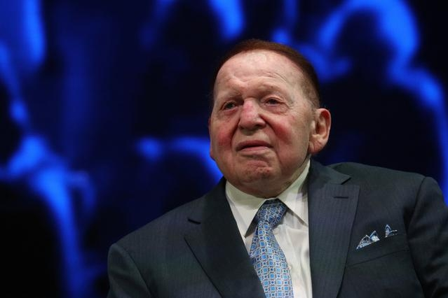 Casino tycoon Sheldon Adelson. Photo: Reuters 0416 an