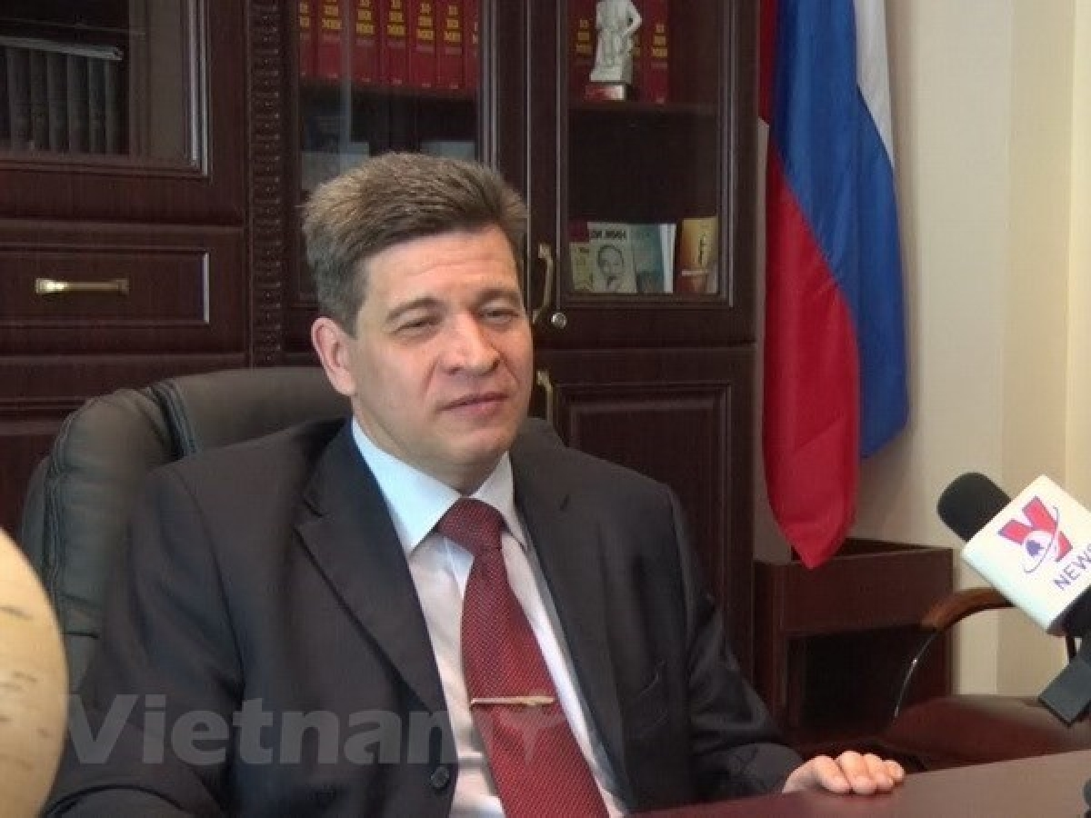 Prof. Dr. Vladimir Nikolaevich Kolotov, Director of the Ho Chi Minh Institute under the Saint Petersburg State University. (Photo: VNA) 1251 vov