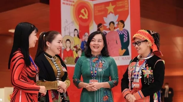 Delegates to the 13th National Party Congress, which is taking place in Hanoi from January 25 to February 2 (Photo: VNA) 3009 dh