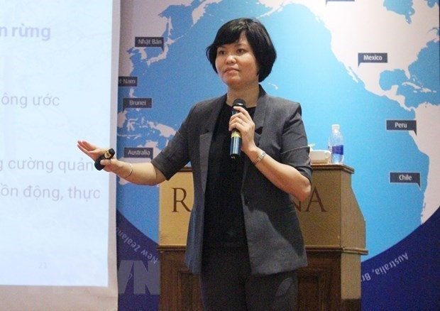 Nguyen Thi Thu Trang, Director of the WTO and Integration Centre at the Vietnam Chamber of Commerce and Industry (Photo: VNA) 2325-kt1