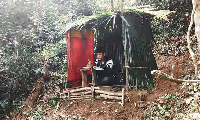 Vietnam ethnic students make shacks on hills for e-learning vietnam ethnic students make shacks on hills for e learning