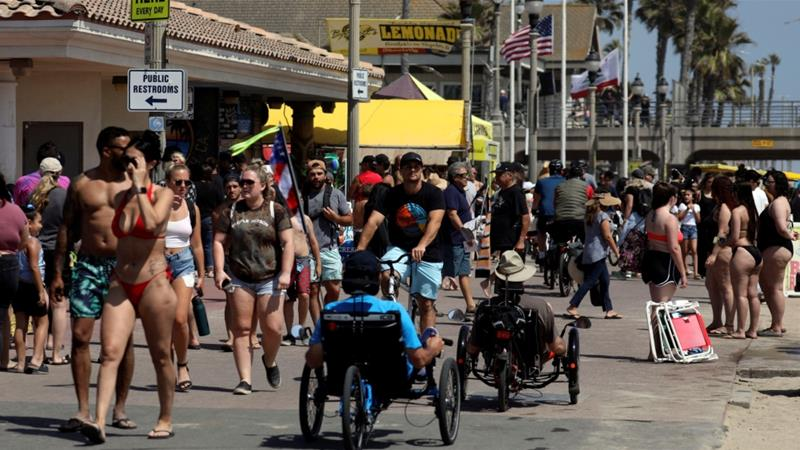 Memorial Day in the US, no-mask crows anywhere, 6 people shot-hurt as coronavirus deaths near 100,000 Memorial Day in the US, no-mask crows anywhere, 6 people shot-hurt as coronavirus deaths near 100,000