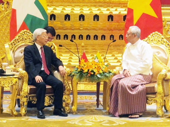Myanmar and Vietnamese leaders exchange congratulatory messages on the 45th Anniversary of diplomatic relation establishment myanmar and vietnamese leaders exchange congratulatory messages on the 45th anniversary of diplomatic relation establishment