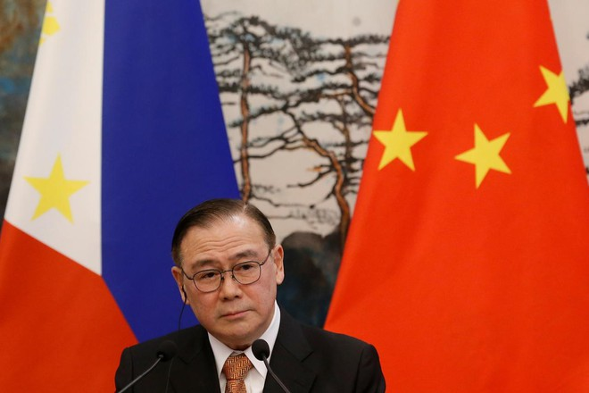 Philippine Foreign Minister Teodoro Locsin Jnr REUTERS 3532 cn1
