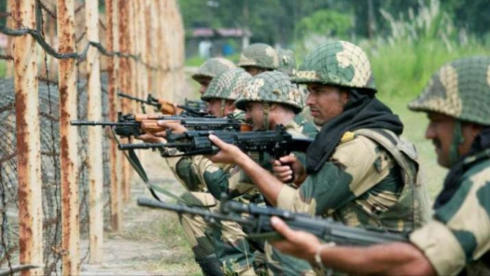 India will allow battlefield commanders to approve the use of guns in 'unusual' situations during the LAC war with China. (Artwork. Source: You Tube) 4934 india