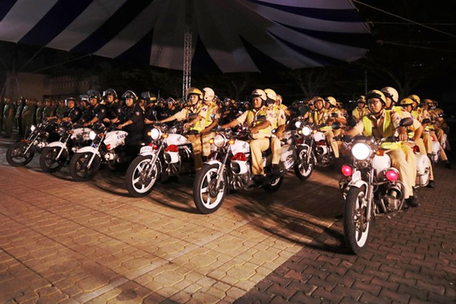 Ho Chi Minh City police attacked and suppressed the criminal 0133 hcm