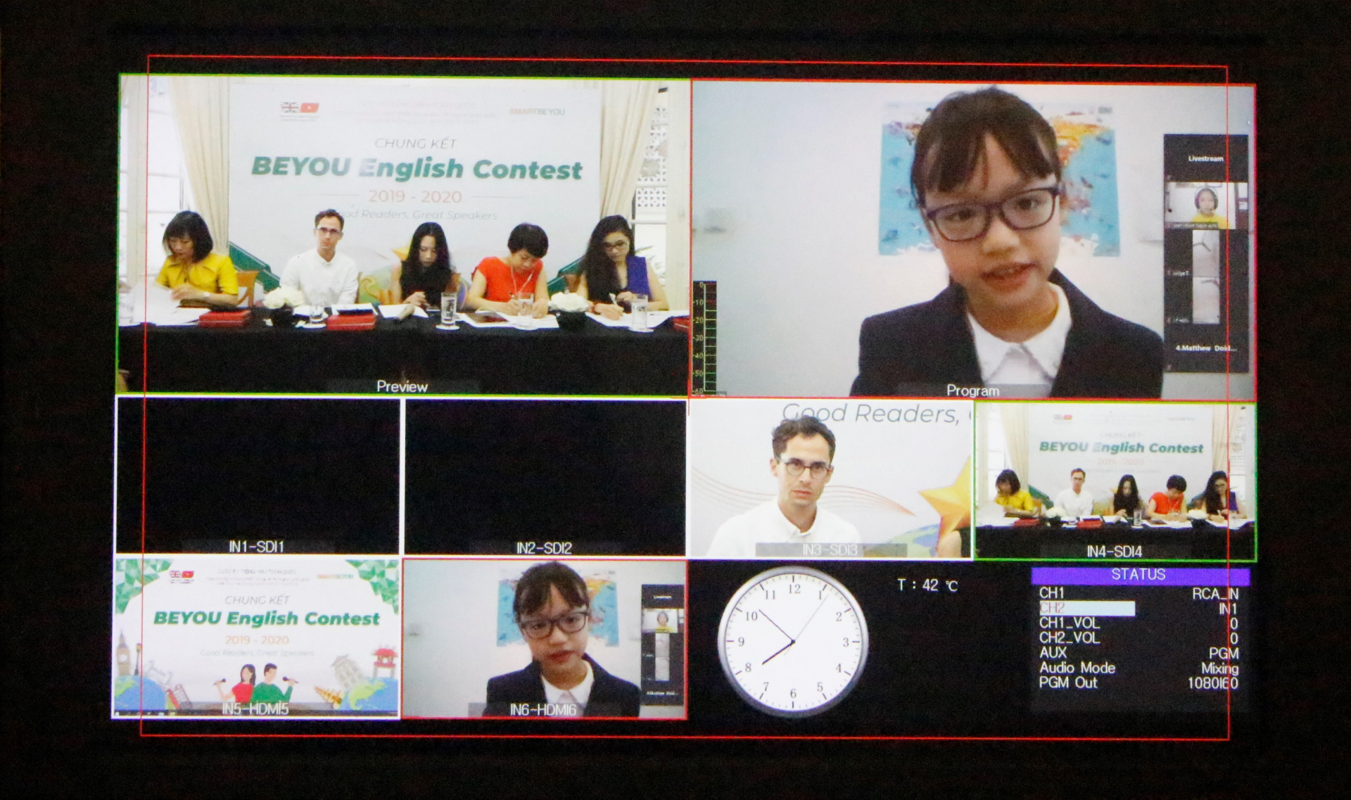 the national beyou english contest first prize won by dao lien ha from brendon primary school