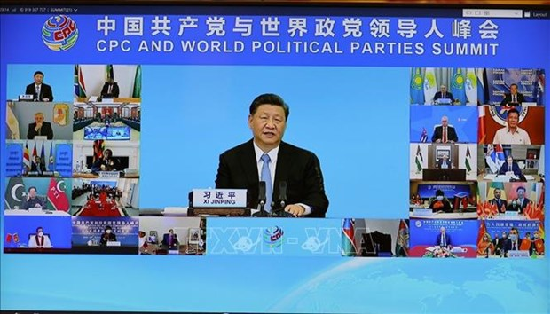 General Secretary of the CPC Central Committee and Chinese President Xi Jinping speaks at the summit. (Photo: VNA) General Secretary of the CPC Central Committee and Chinese President Xi Jinping speaks at the summit. (Photo: VNA)