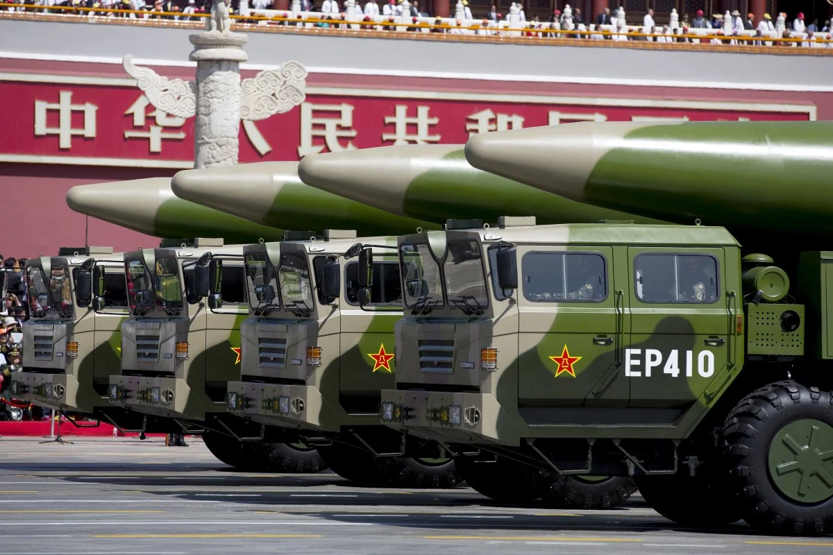 A DF-26 missile was from Qinghai into the South China Sea on Tuesday, according to a source close to the Chinese military. Photo: Reuters 5656 chi1
