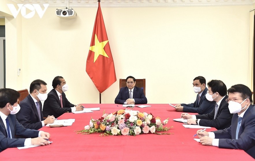 PM Pham Minh Chinh suggests that Belgium facilitate the export of Vietnamese farm products, especially rice, coffee, cocoa, and seasonal fruits such as lychee, longan, and dragon fruit into Belgian and EU markets PM Pham Minh Chinh suggests that Belgium facilitate the export of Vietnamese farm products, especially rice, coffee, cocoa, and seasonal fruits such as lychee, longan, and dragon fruit into Belgian and EU markets