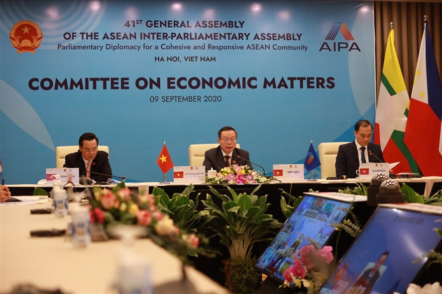 The AIPA Economic Committee discussed AIPA seeks sustainable peace and co-operation, promoting central role of ASEAN