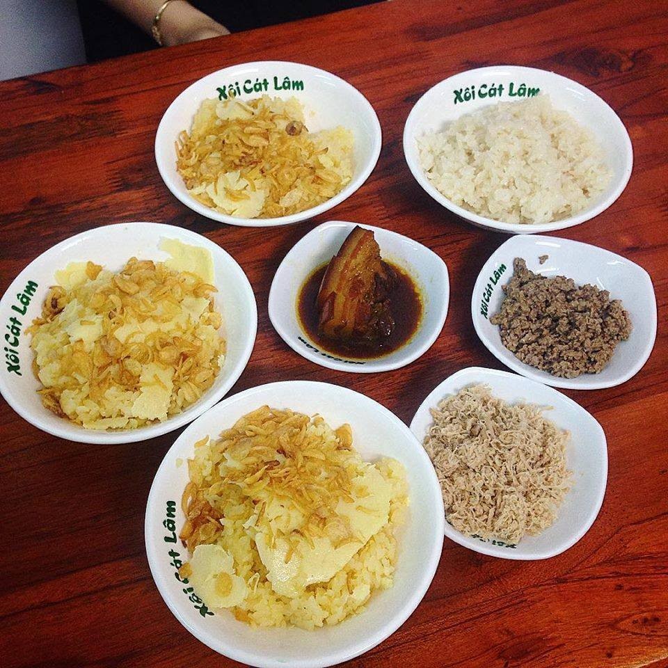 Recipe for Delicious Vietnamese Sticky Rice with Hand-cut Mung Bean Recipe for Delicious Vietnamese Sticky Rice with Hand-cut Mung Bean