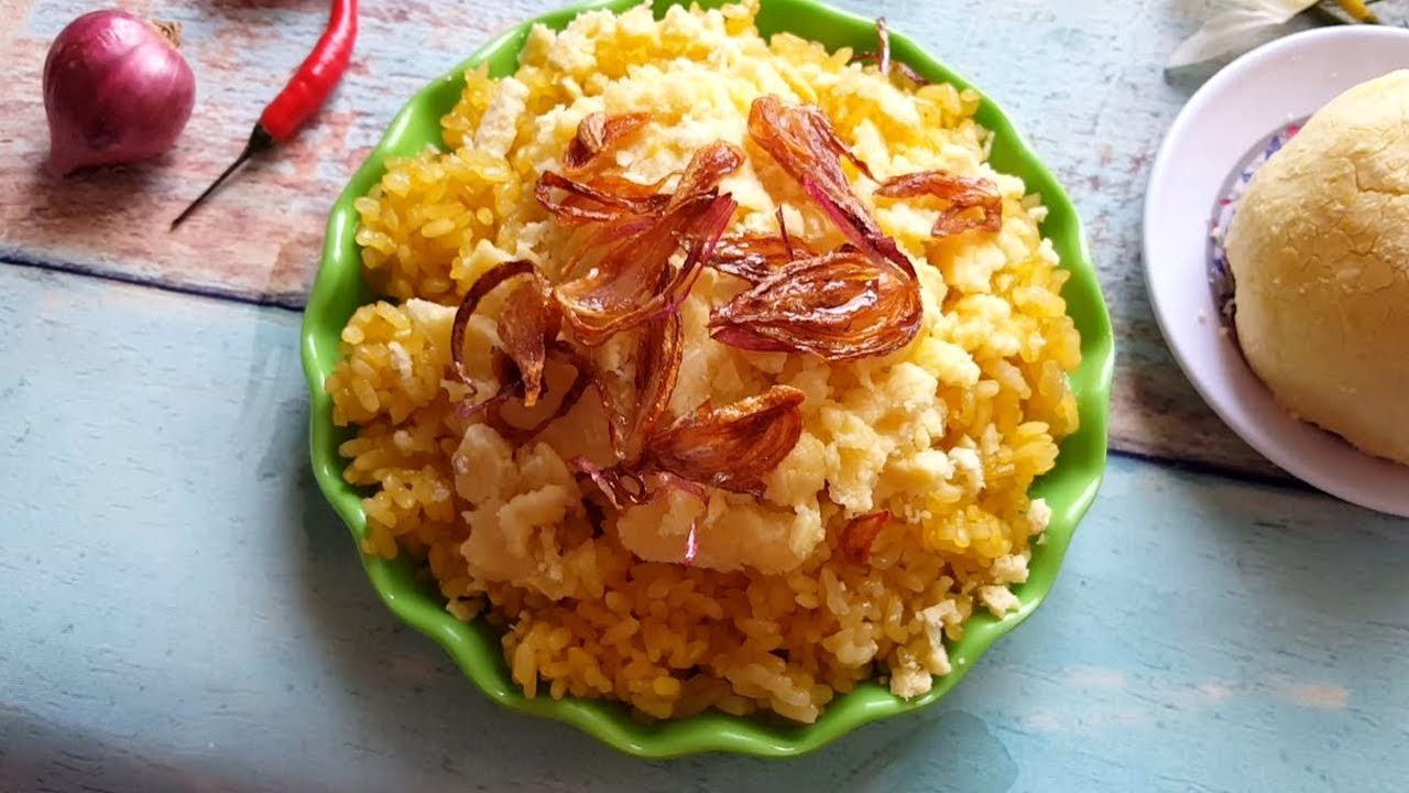 Recipe for Delicious Vietnamese Sticky Rice with Hand-cut Mung Bean Recipe for Delicious Vietnamese Sticky Rice with Hand-cut Mung Bean