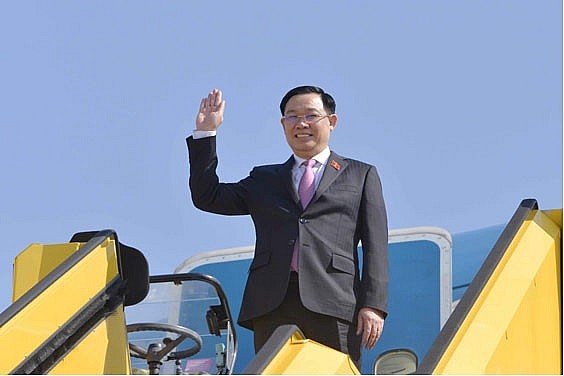 Vietnamese NA Chairman Leading High Ranking Delegation Arrives EU For Working Trip Vietnamese NA Chairman Leading High Ranking Delegation Arrives EU For Working Trip