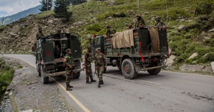 captured chinese soldier by india along disputed mountain border updates