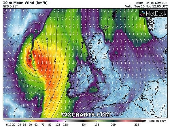 UK and Europe weather forecast latest, November 11: Gloomy weather with midweek downpour and heavy rain in Britain UK and europe weather forecast latest, november 11: gloomy with midweek downpour heavy rain in britain