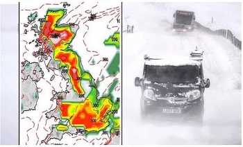 uk and europe weather forecast latest december 25 ferocious polar blast snow to blanket the uk
